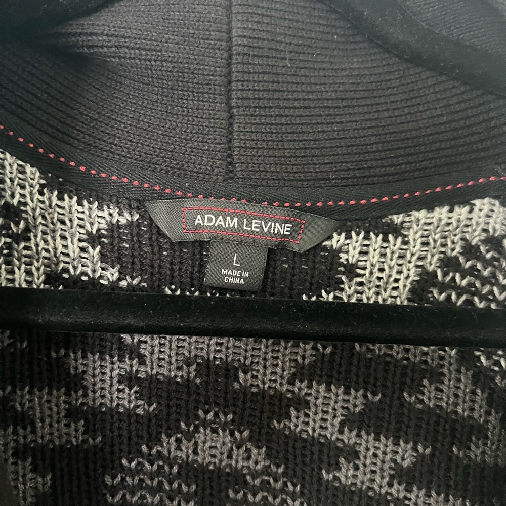 Southwestern Black Sweater Cardigan - Picture 4 of 4